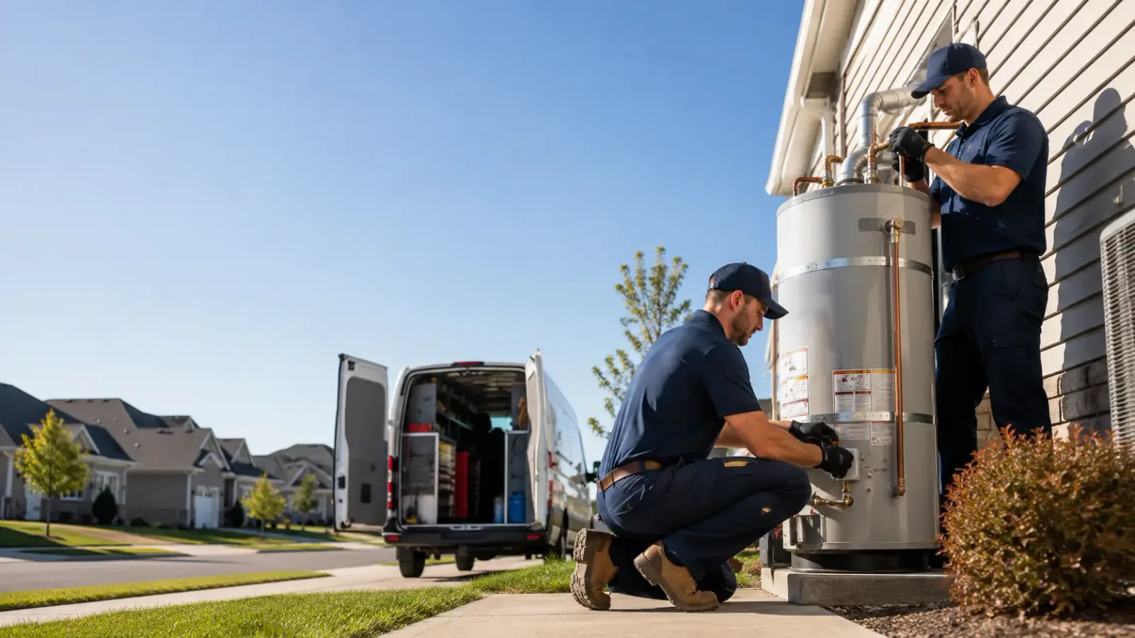 Water Heater Installation in Upland, NE
